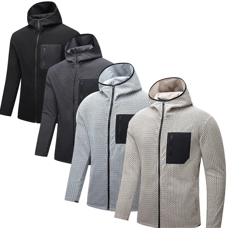 Pulôveres De Outono Jaqueta De Caminhada Leve Casaco Isolado Moda Preto Moletom Casual