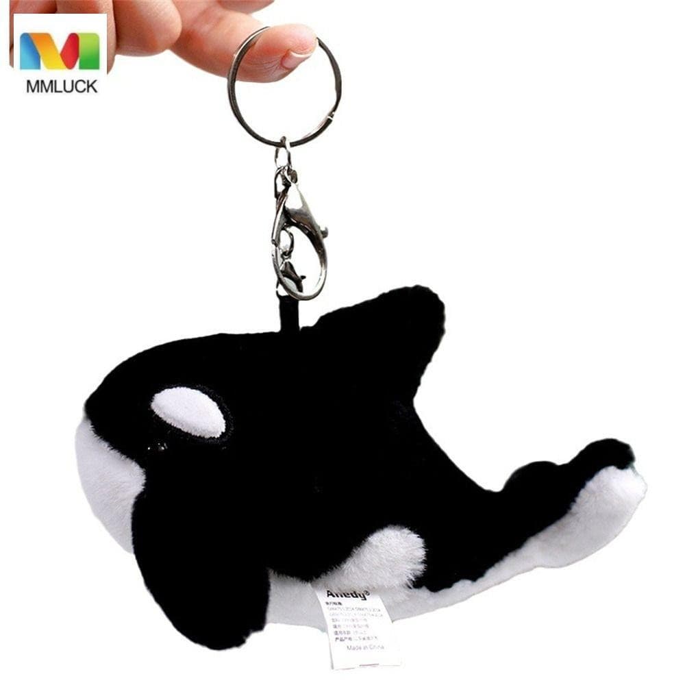 Pingente De Selo DARBY , Chaveiro De Golfinho De Animal Marinho De Brinquedo De Pelúcia , Mini De Baleia Pequena E Fofa