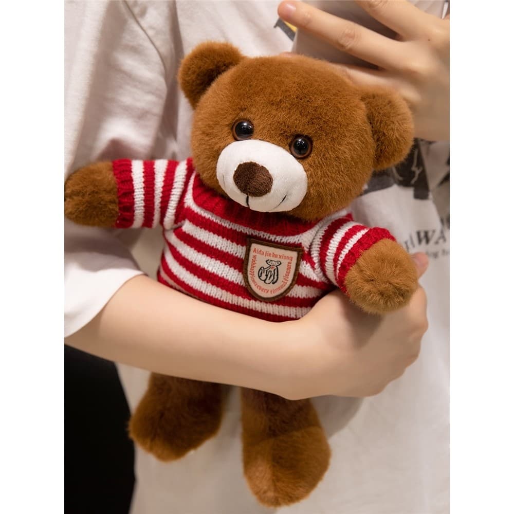 Boneca boneca roupas camisola boneca brinquedo de pelúcia presente de aniversário urso ornamentos várias bonecas bonitos