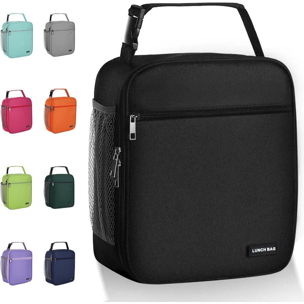 Bolsa Térmica para Almoço Lovoeo para Homens e Mulheres, Bolsa Térmica Isolada, Adequada para Piqueniques e Viagens (Pre