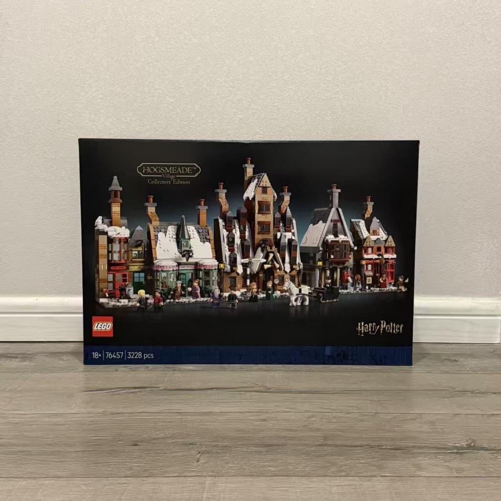 2026 Novo Estilo LEGO LEGO Harry Po 76457 Hogmode Village Street View Montagem de Construção Bloco de Construção Coleção
