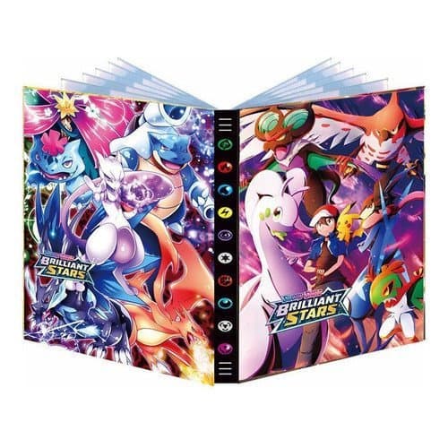 Pasta De Álbum Para Salvar Cartas Pokémon Até 432 3CTU