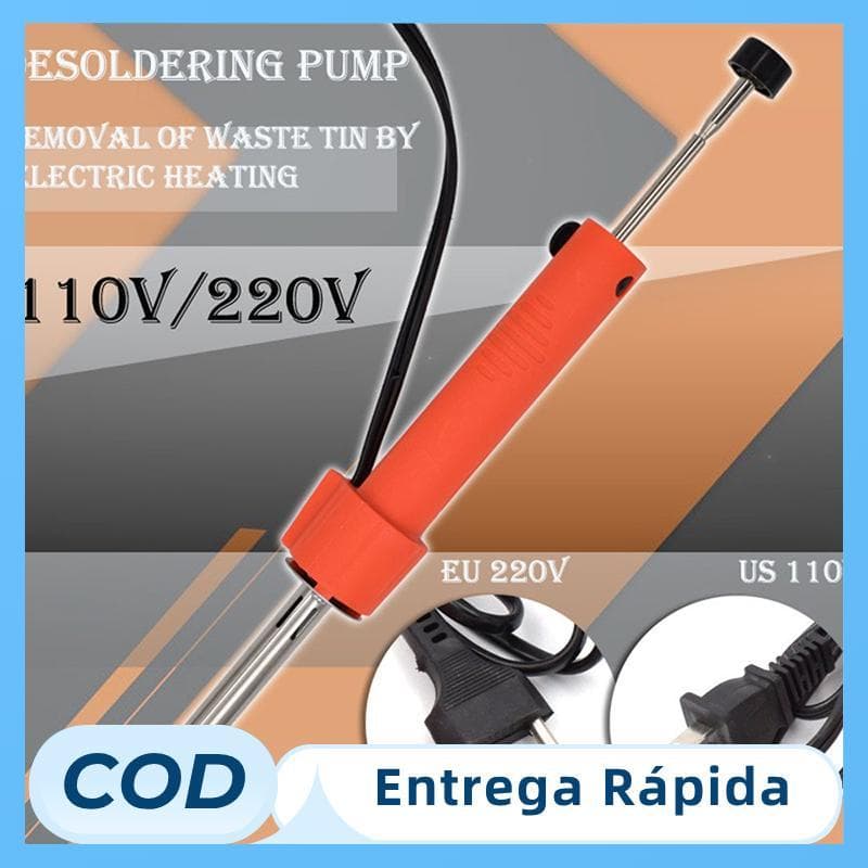 Solda A Vácuo Eletrotérmica Suer 110-220V Ue Eua Durável Bomba De Dessoldagem Caneta De Ferro De Ferramenta De Reparo De