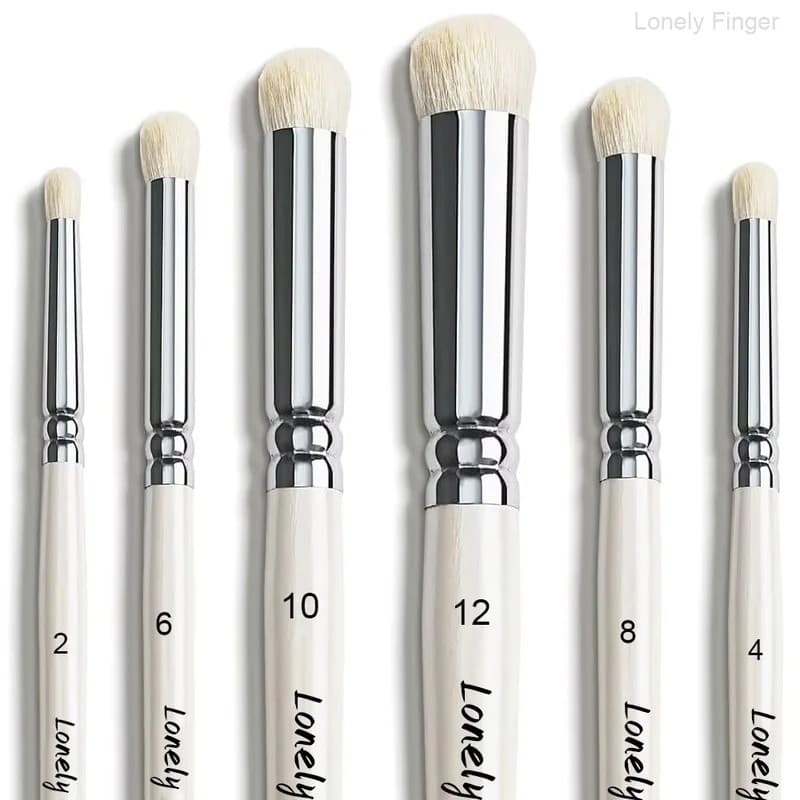 Conjunto De Pincéis Secos Para Pintura Em Miniatura Detalhes De Hobby Acrílicos/Óleo/Aquarela Iniciantes E Profissionais
