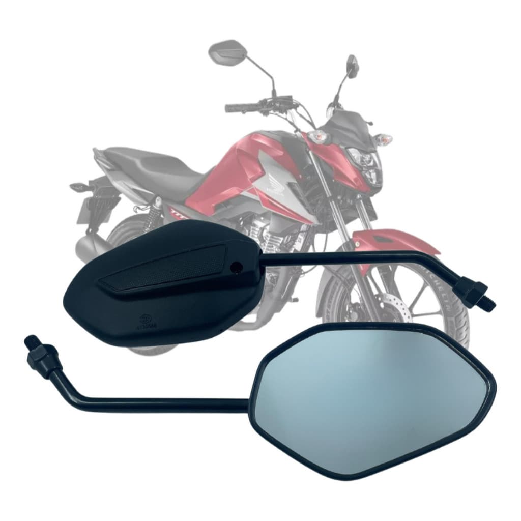 Par Retrovisor Titan Fan 125 / 150 / 160 Modelo Original