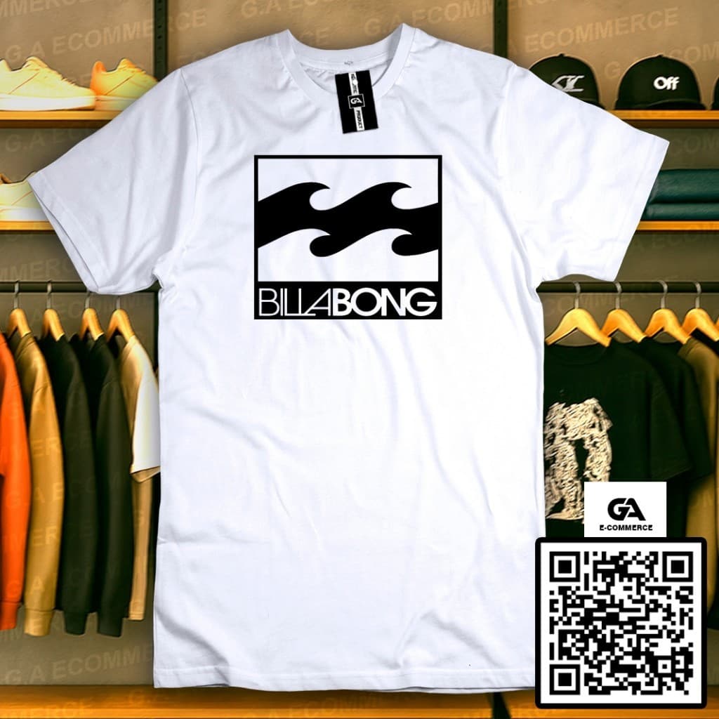 Camiseta Masculina Básica Billabong Ret Skate Surf Qualidade Camisa T-shirt  Algodão Confortável