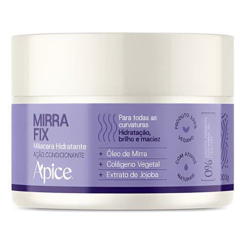 Apice Máscara Hidratante Mirrafix 300g C/ Colageno Vegetal