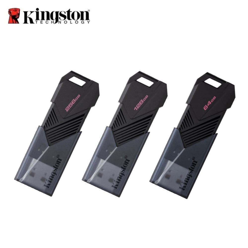 Kingston Pendrive 8G 128G 256GB 1TB 2TB DataTraveler Exodia Onyx DTXON USB 3.2 Gen1 Flash Drive Com Capa Móvel Elegante