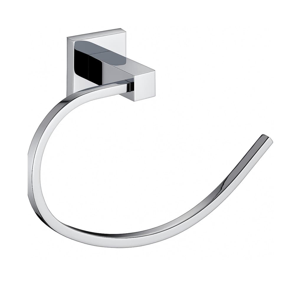 Suporte Porta Toalha Toalheiro Anel Metal Banheiro