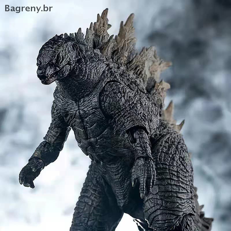 Bagreny Godzilla X Kong : The Nova Ação Império Novas Cores Figura Anime Titan 22cm Cola Macia Boneca Monstro Ornamentos