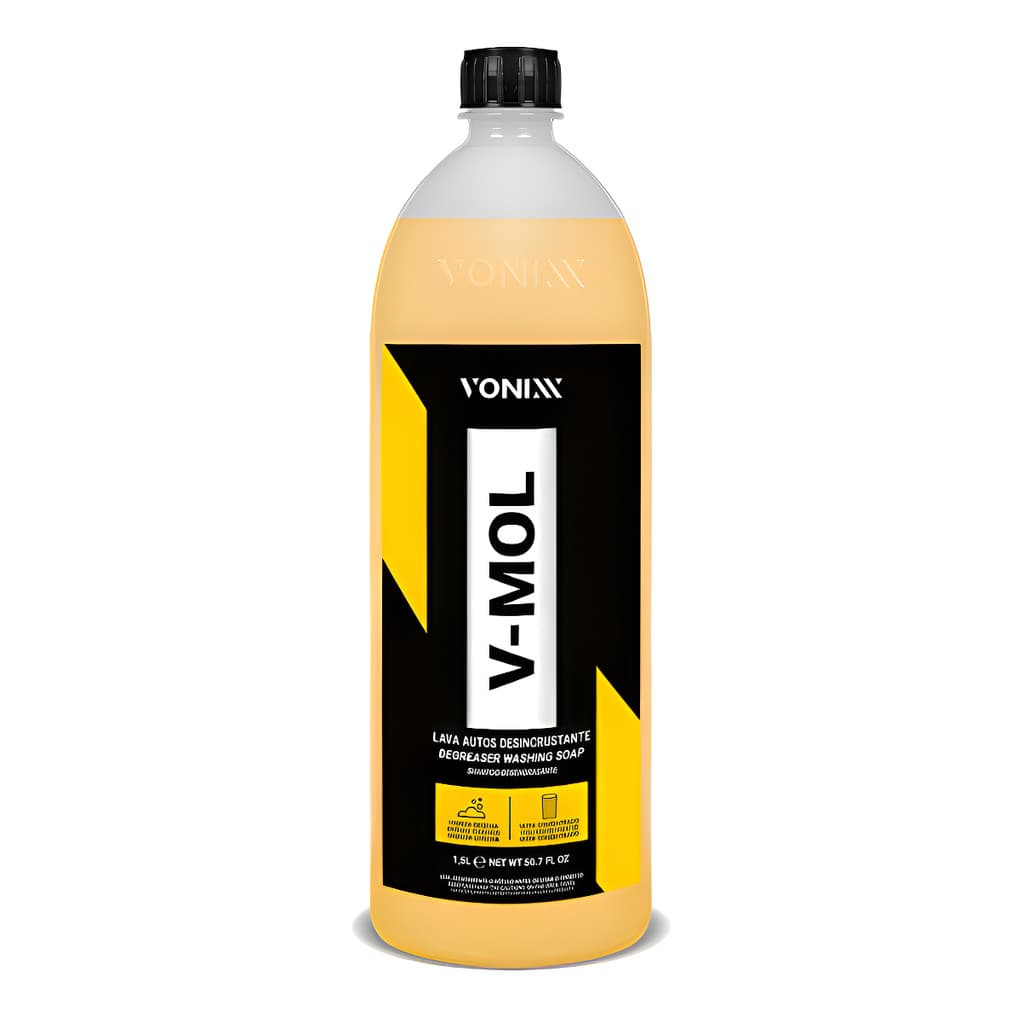 V-MOL 1,5Lt Shampoo Desengraxante Lavagem Automotiva Vonixx