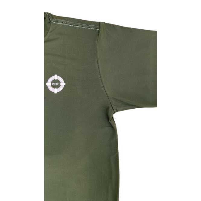 CAMISETA MASCULINA VERDE OLIVA EXG MANGA LONGA PROTEÇÃO 50UV