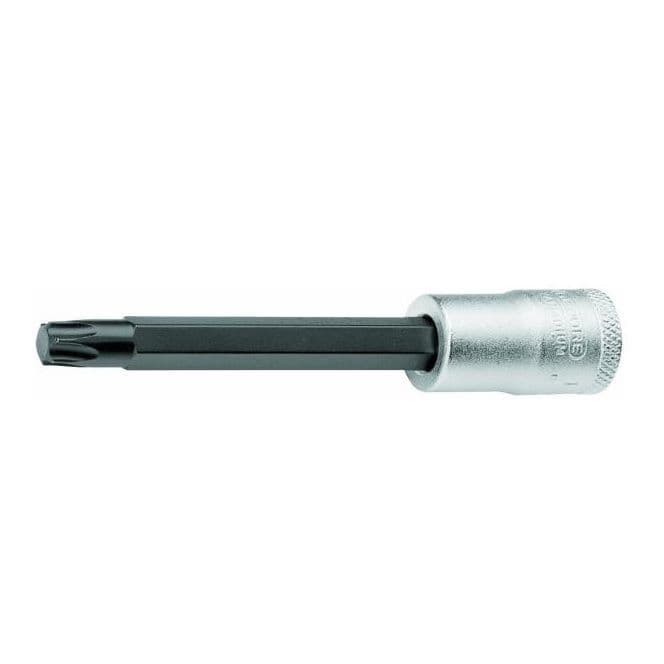 Soquete Torx Encaixe 38" T50 Longo Gedore - 014.953