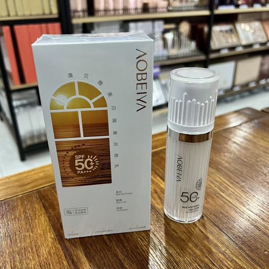Protetor solar loção protetor solar SPF50 + PA +++ isolamento ultravioleta protetor solar preto ao ar livre corpo inteir