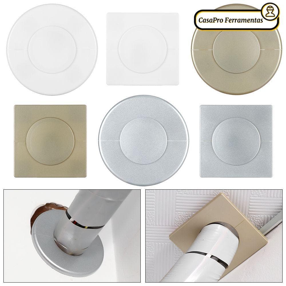 SUNSHINY 1 Peça Capa Decorativa Flange De Parede Plástico Chuveiro Cozinha Acessórios Para Torneira