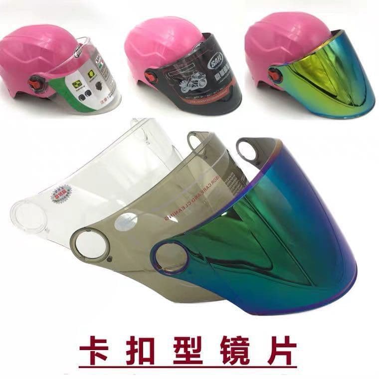 Acessórios para capacete de motocicleta Harley elétrica, viseira de proteção total, para-brisa antiembaçante, proteção s
