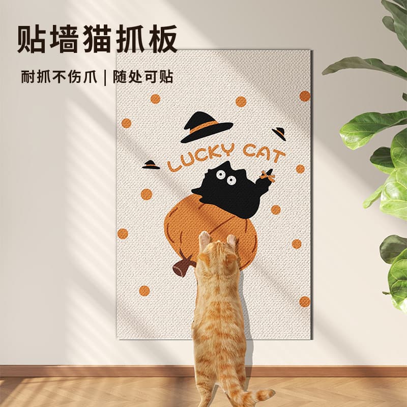 Desenhos animados na moda diversão gato scratch Board em pé gato scratch Pad garras de gato resistente ao desgaste não-r