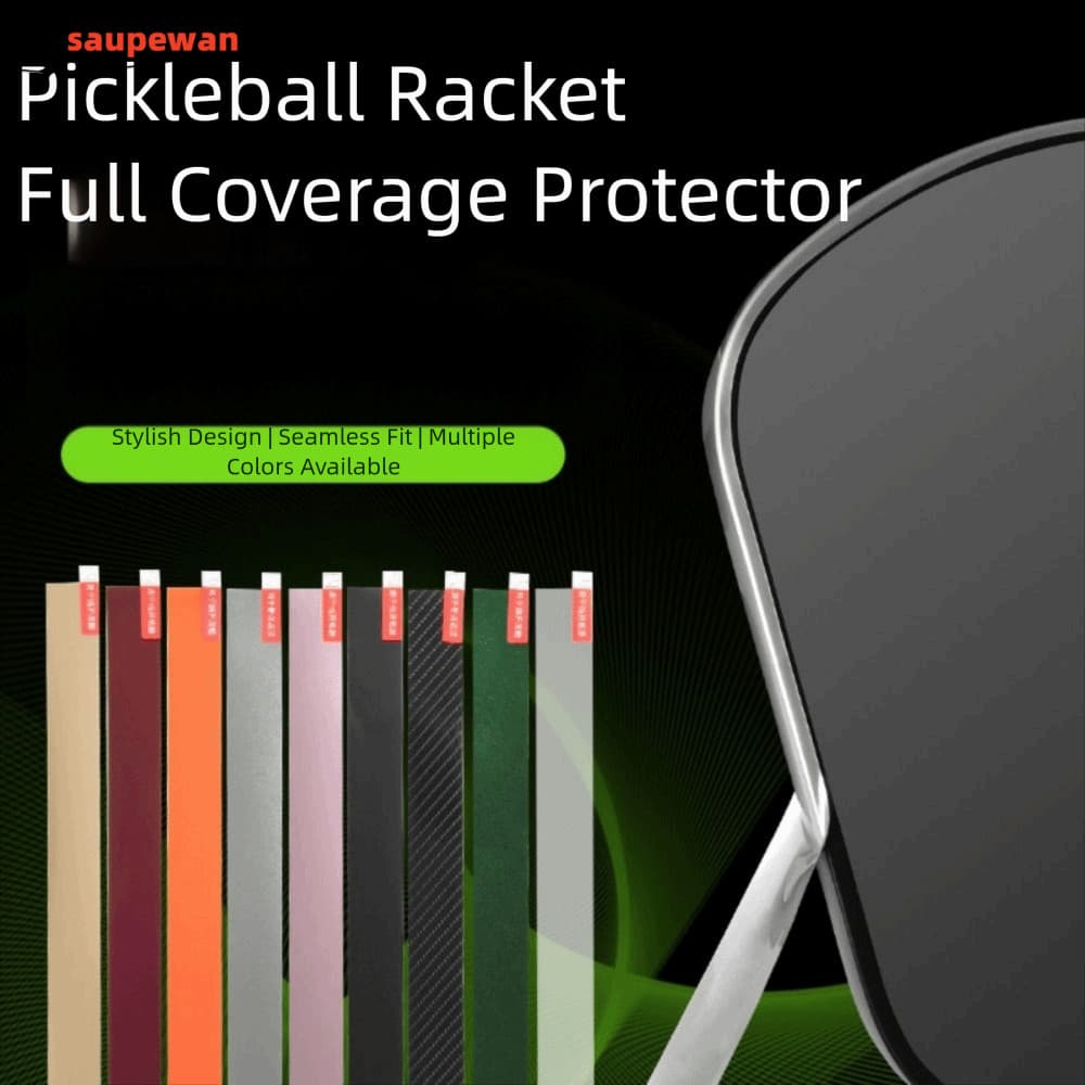 Adesivo De Proteção Para Raquete De Pickleball SAUPEWAN , Fita Multicolorida De Borda De Cabeça De Remo De 2.6/2.8 Cm De