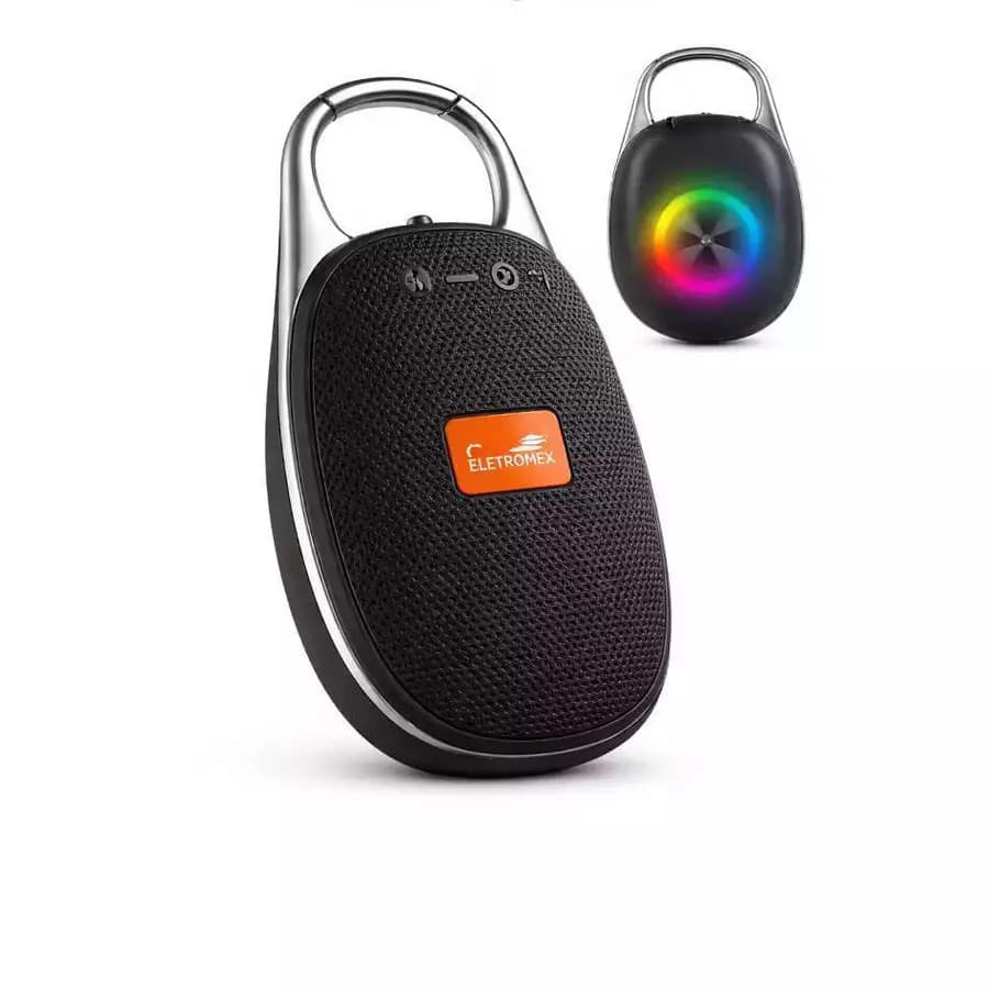 Caixa de Som Portátil  ELETRO TWS Original RGB 30W Bluetooth, À Prova D'Água, Bluetooth 5.3, USB/BT/TF/FM