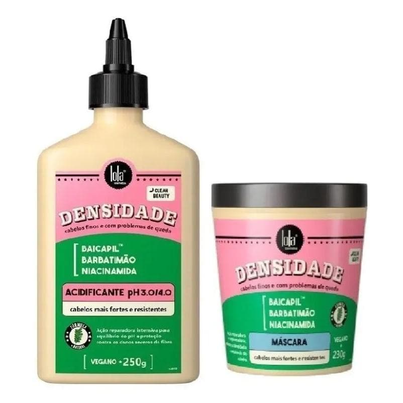 Kit Lola Densidade Acidificante + Mascara