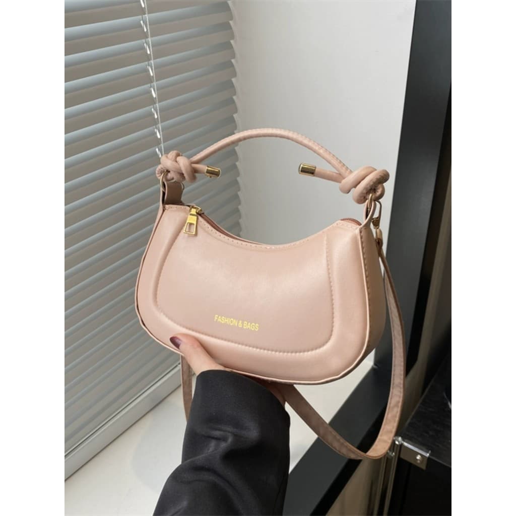 bolsa feminina bolsa transversal feminino Bolsa de sela de nicho coreana feminina 2024 novo estilo moderno textura de al