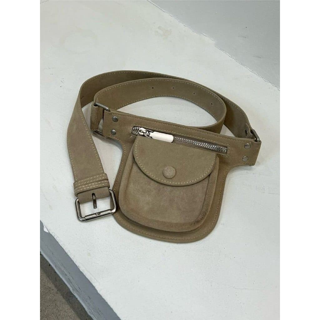 Bolsa bolsa feminina Coreia 2026 novo estilo nicho Design luz luxo High-End minimalista cintura saco moda feminina Retro