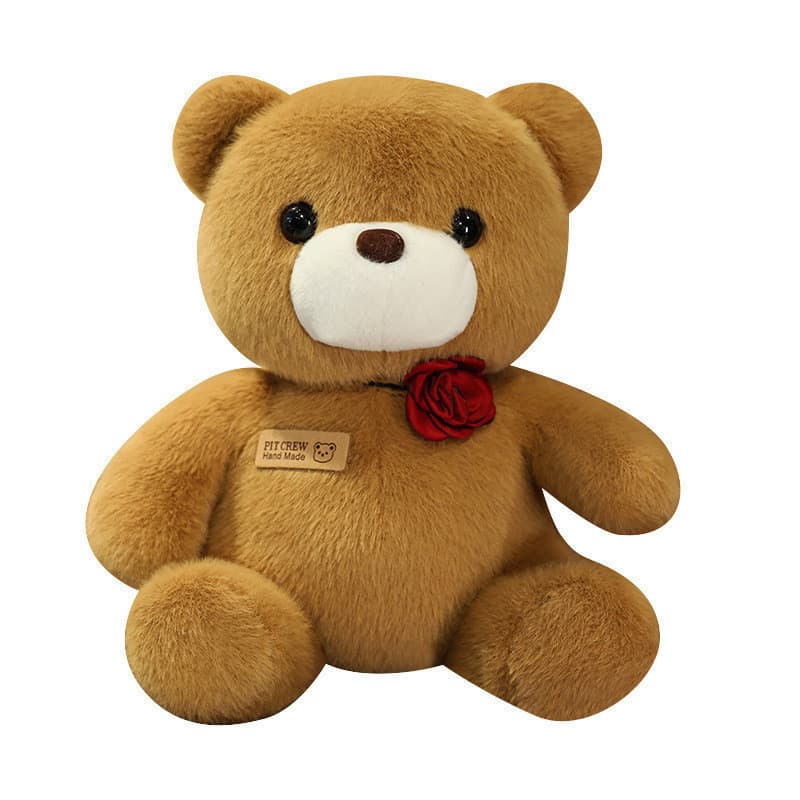 Guirlanda urso sentado gravata borboleta urso de pelúcia boneca brinquedo de pelúcia urso abraço boneca crianças pr