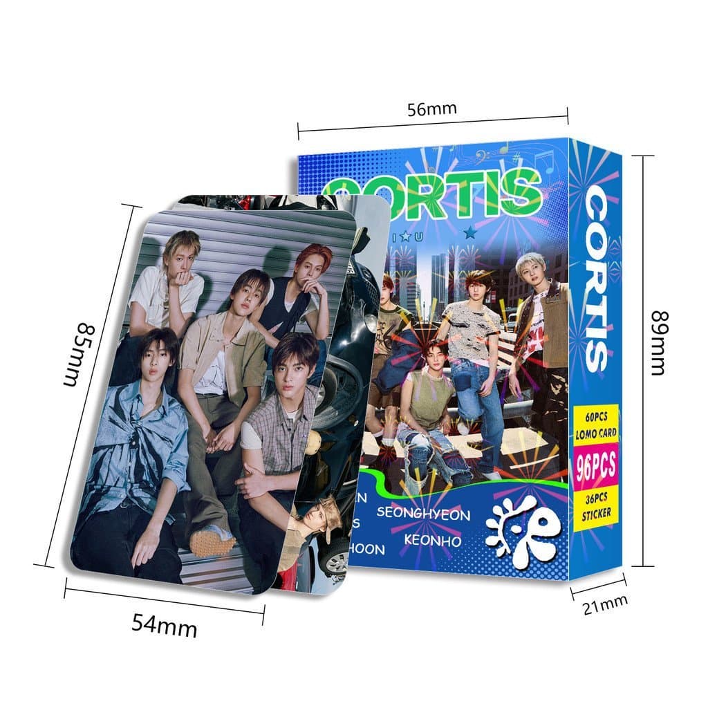 92-96pcs CORTIS 2026 Saudações Da Temporada Cartões Lomo Cor Fora Das Linhas Vão ! Álbum SHOWCASE Fotográficos MARTIN JA
