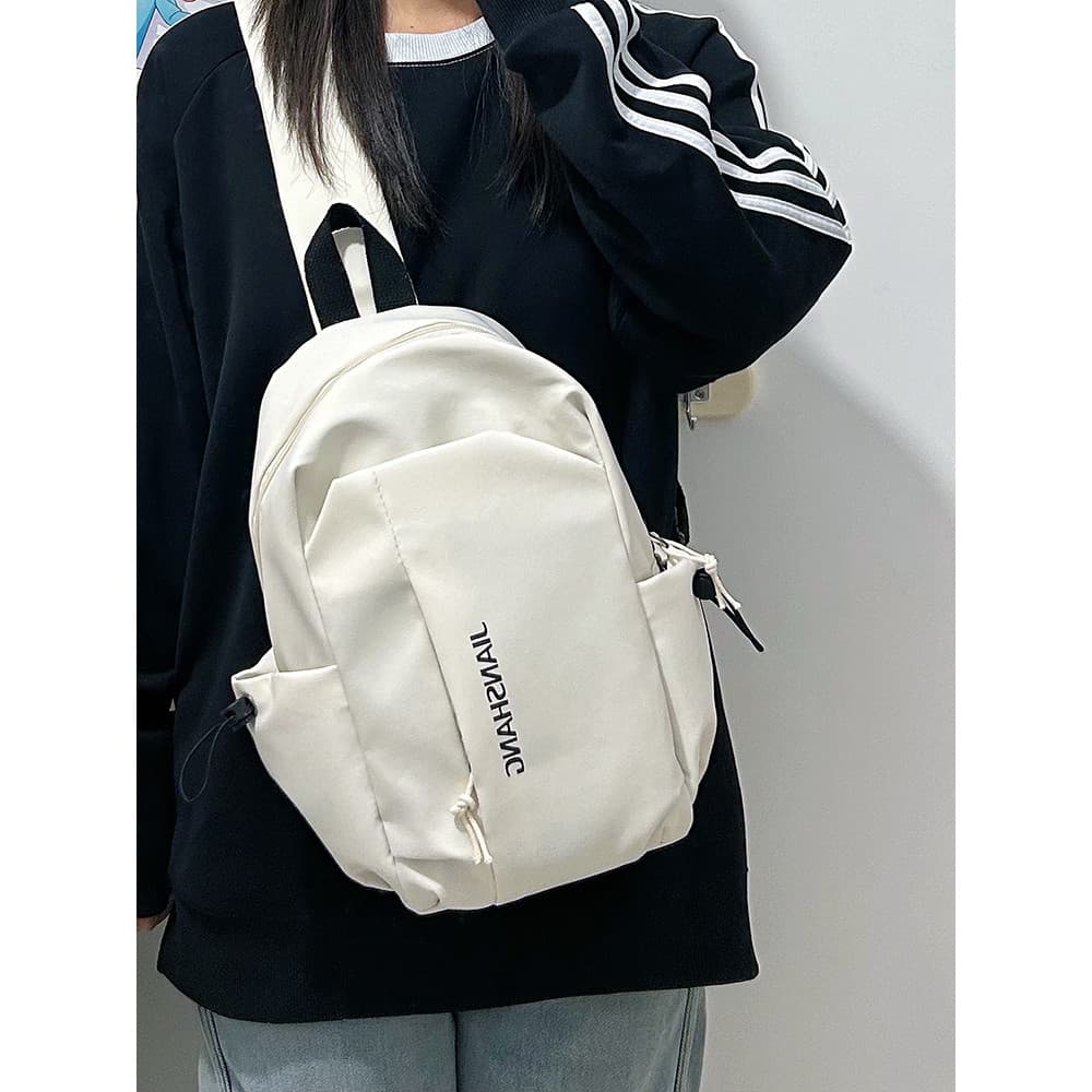 Out ins Mori Bolsa de Ombro Casual All-Match Simples Estudante Viagem Pequena Bolsa Diagonal Esportes Bolsa de Peito de