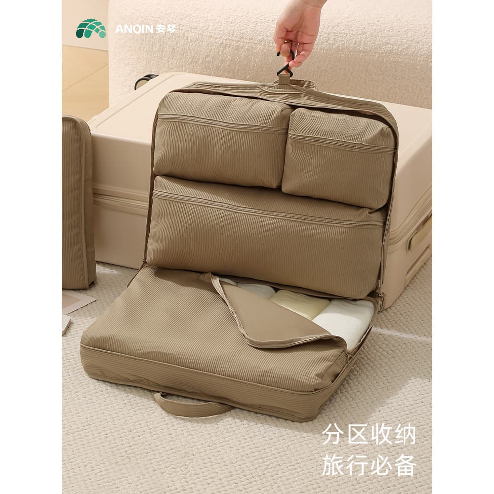 Saco de armazenamento de viagem viagem viagem de negócios organizador de bagagem saco de armazenamento roupa interior ro