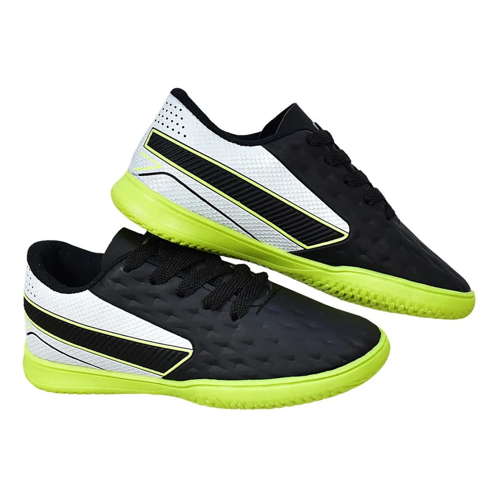 Chuteira Infantil Impactor Futsal Original Uzze Sport Quadra Salão Escolinha Futebol Profissional