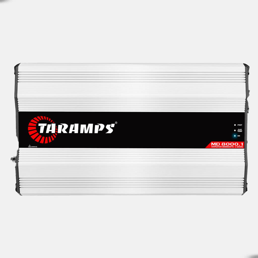 Módulo Amplificador Taramps MD 8000 . 1 / 1 Canal 2 Ohms 8000 Watts RMS