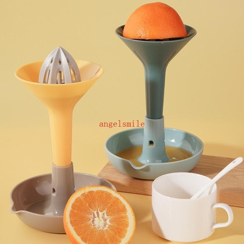 Extrator Ergonômico Suco Frutas Filtro Para Uso Doméstico E Bebida Saudável