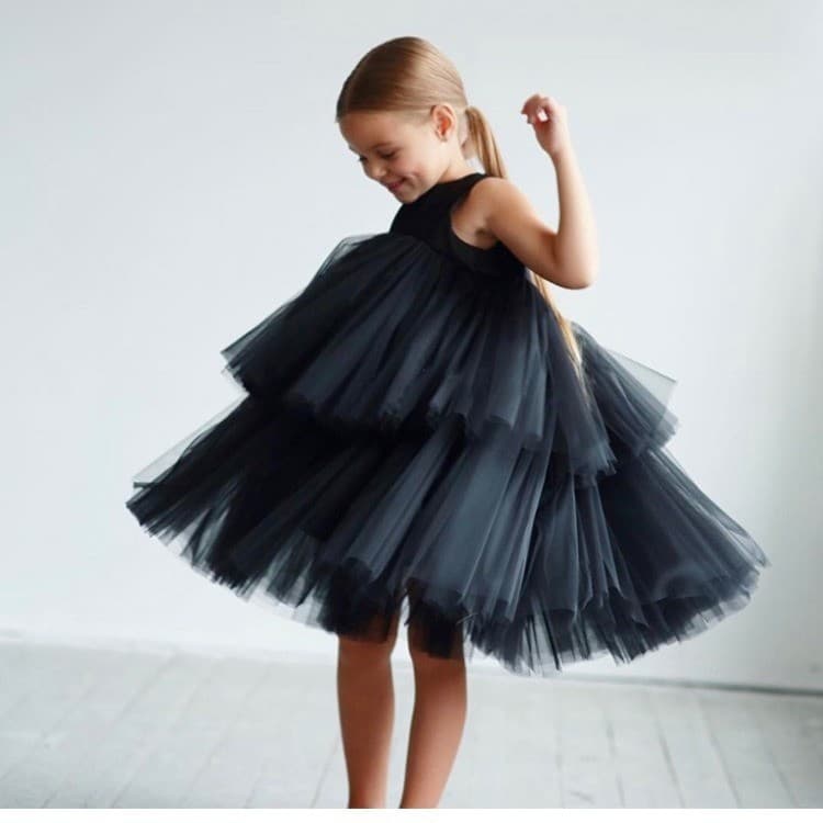 Dia das crianças passarela Piano desempenho vestido meninas vestido de casamento fofo flor menina novo estilo vestido de