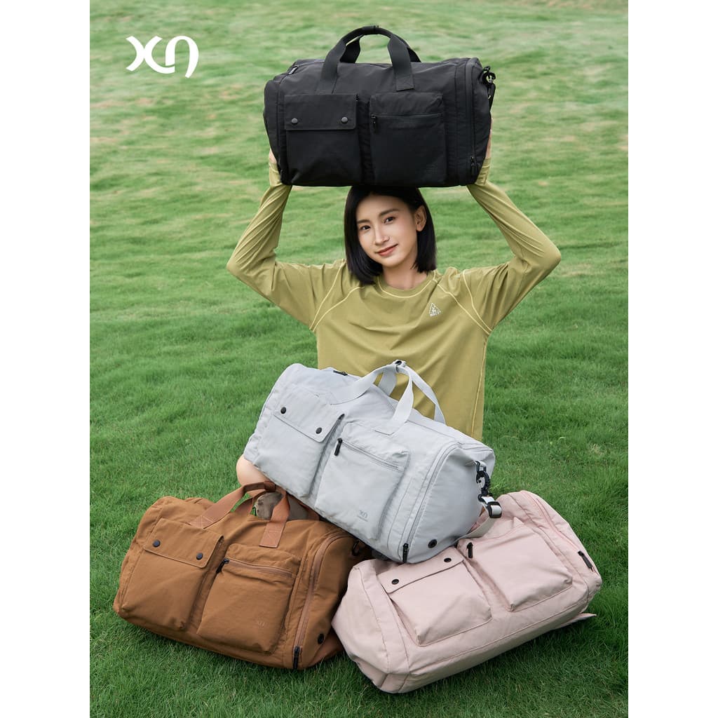 Portátil de curta distância mochila saco de viagem feminino grande capacidade leve Cross-body mochila embarque viagem de