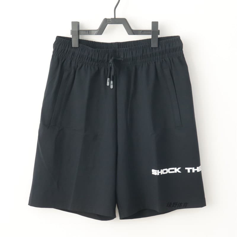Anta Calça masculina de malha cortada verão confortável respirável moda Casual Shorts esportivos ao ar livre152431353