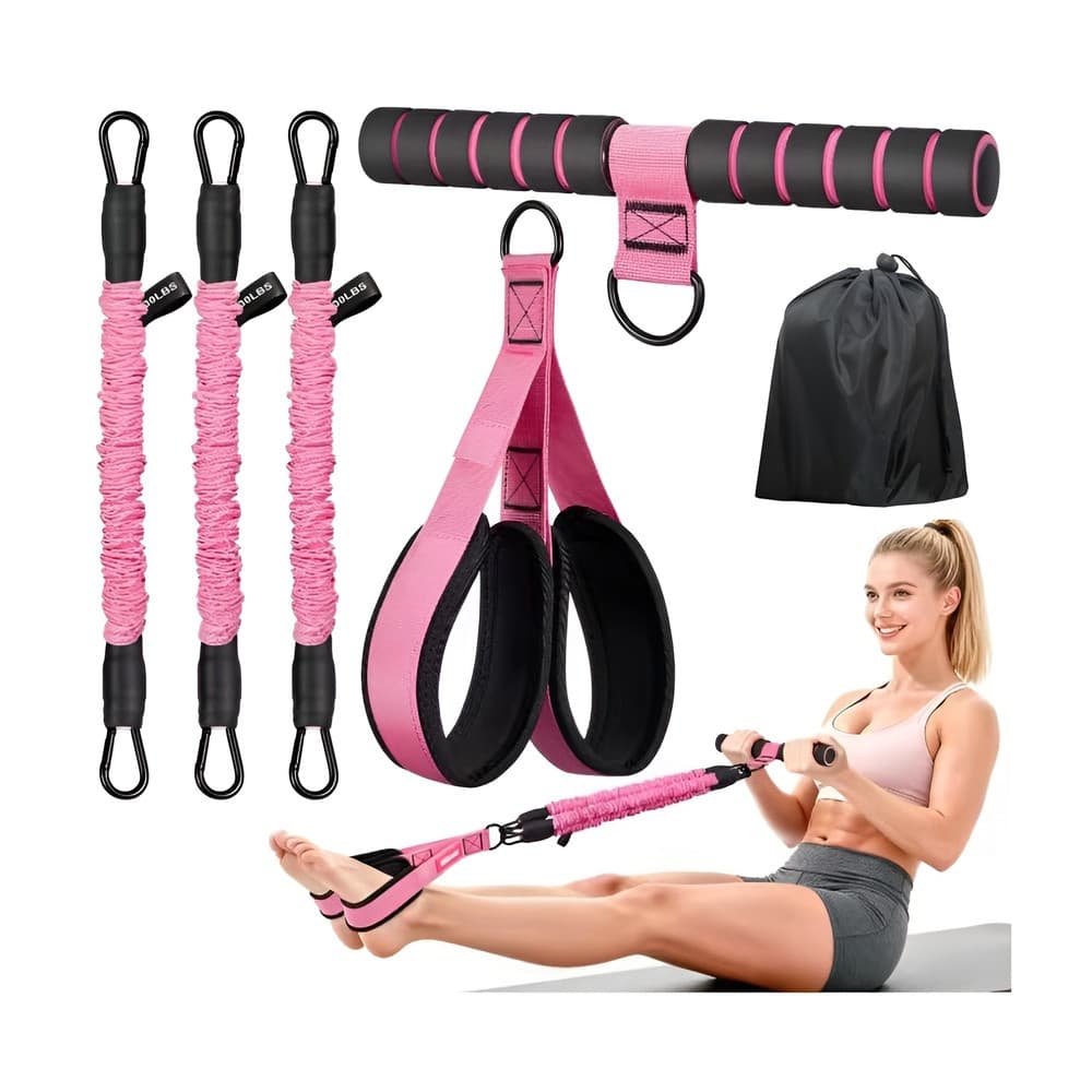 【Multifuncional】✨Effective Training✨ Elástico de Resistência/Fitness/Exercício de Pernas/Treino em Casa