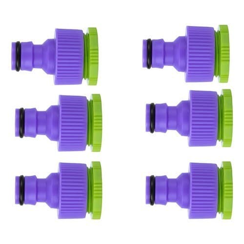 Kit 06 Conector Mangueira Femea Rosca Interna -palisad