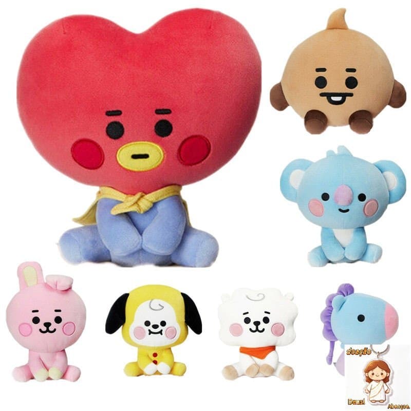 Chaveiro De Pelúcia Boneco De Pelúcia Bts Bangtan Boys