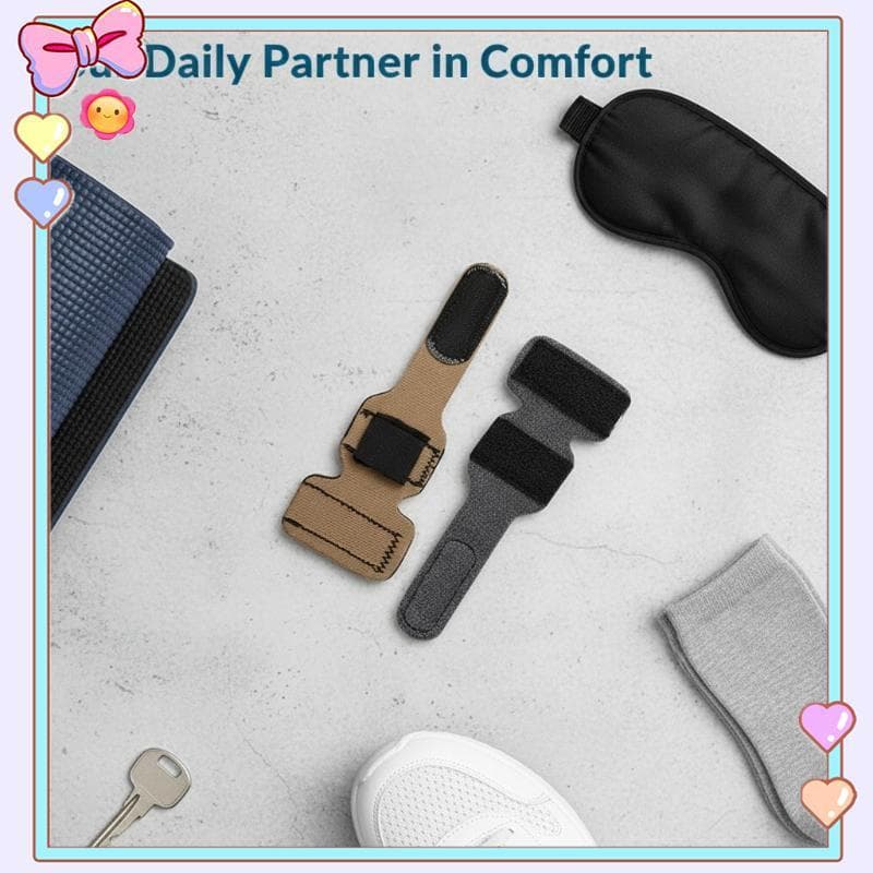 [beautifulhome] Tala De Fixação De Fratura De Dedo Do Pé Cinta De Correção Ajustável Suporte Leve Para Recuperação De De