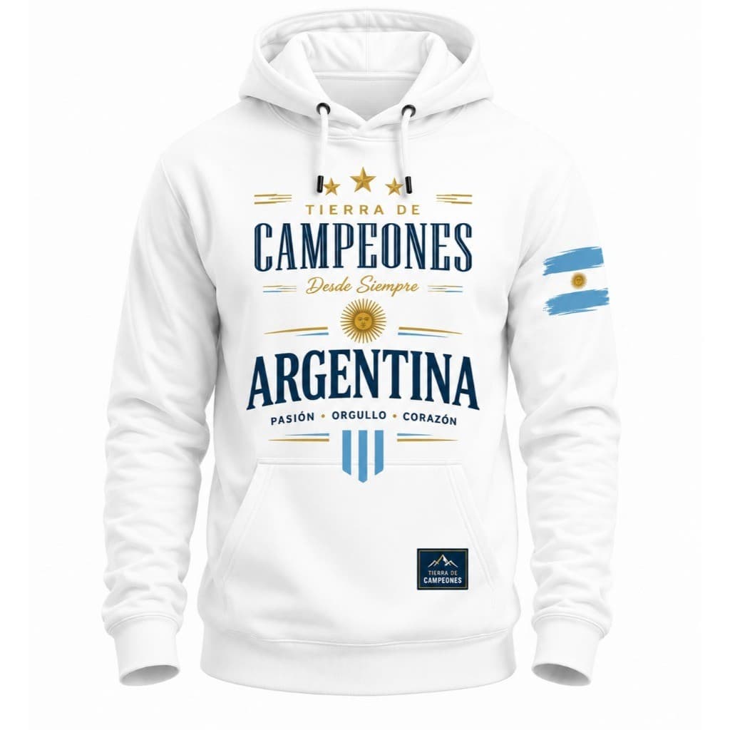 Moletom Blusa de Frio Seleção Argentina Lançamento