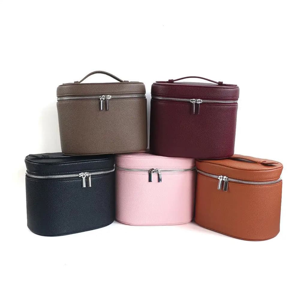 Bolsa de Higiene Pessoal Portátil para Viagem com Compartimento de Grande Capacidade, Adequada para Viagens e Férias
