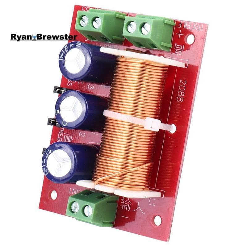 [Preferência R] Crossover De Alto-Falante 400W 2 Vias Baixo 4-16 Ohm Divisor De Frequência Para