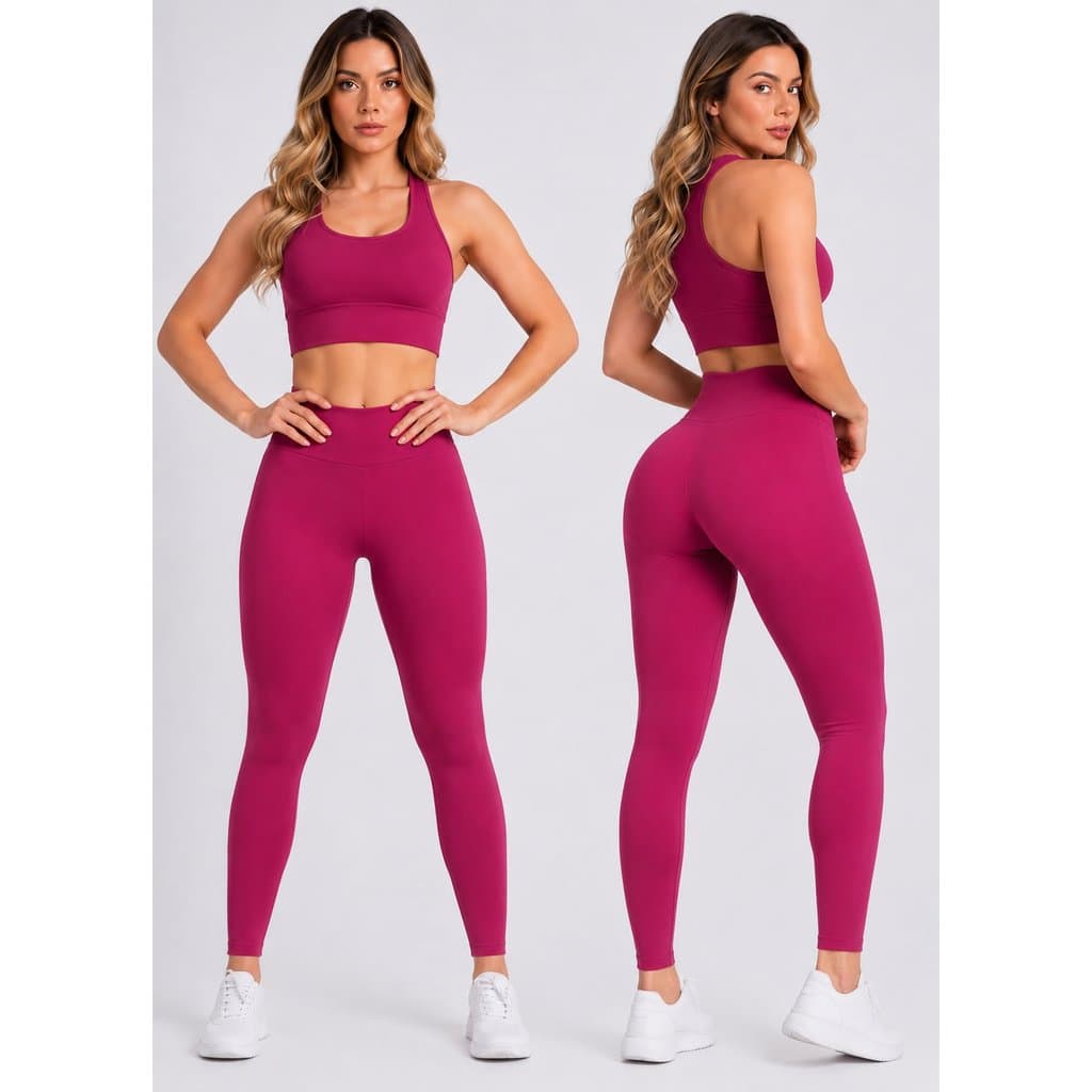 Promoção Calça Legging Grace Fitness Preta Academia Corrida Treino Feminina