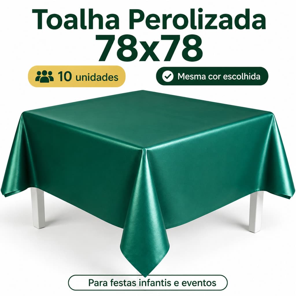 Toalha De Mesa Para Festa Kit 10 Un Decoração Festa De Aniversário Decoracao Eventos Perolizada