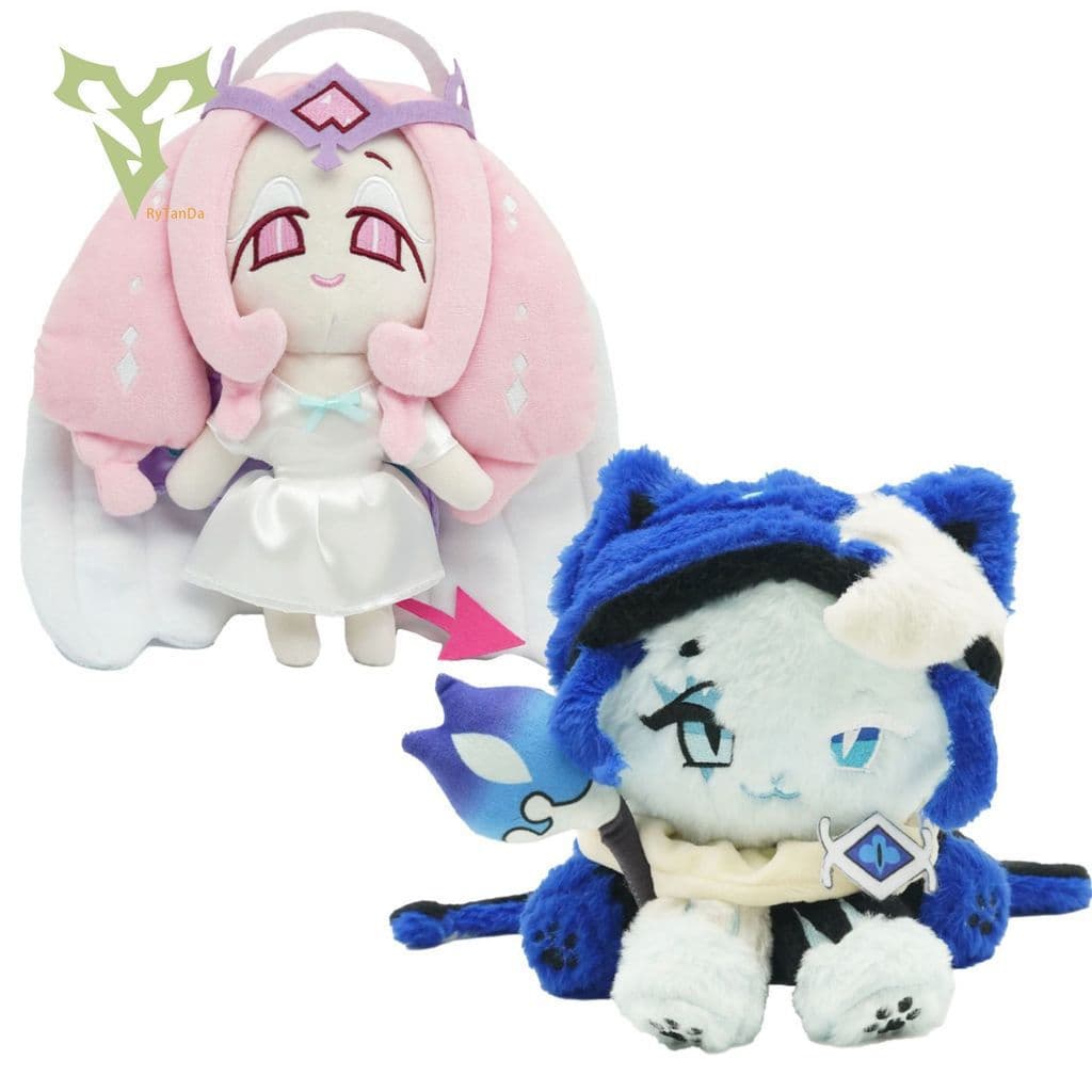 Rytanda Soft Cookie Run Kingdom Plushie Eternal Sugar Cookie Shadow Milk Boneca de Pelúcia Brinquedos Macios A82N