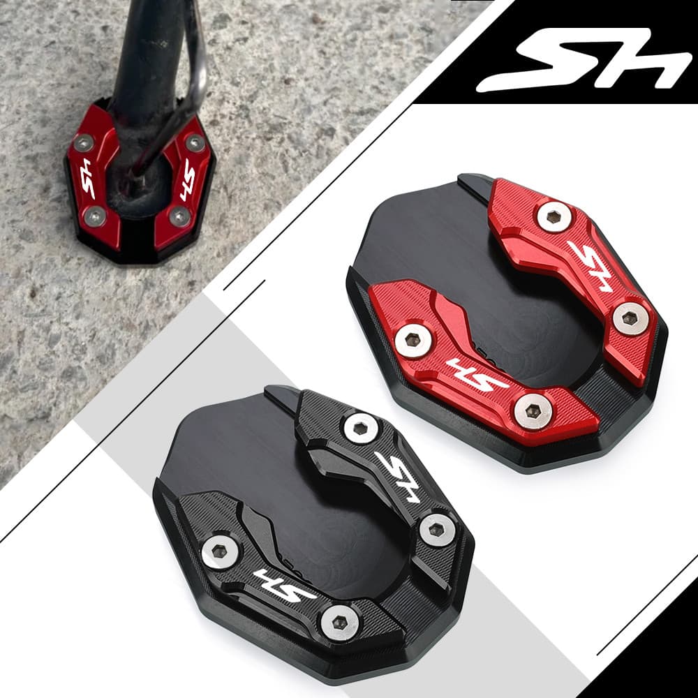 Para HONDA SH125 SH150 SH300 SH350 SH 125 300 150 350 i 2003-2026 Motocicleta Kickstand Suporte Lateral Ampliador Placa