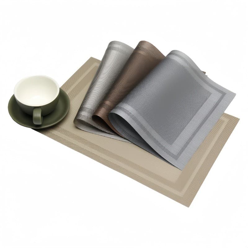 Kit 4 Peças Jogo Americano Cozinha Jantar Descanso de Prato Mesa Posta Jogo de Mesa