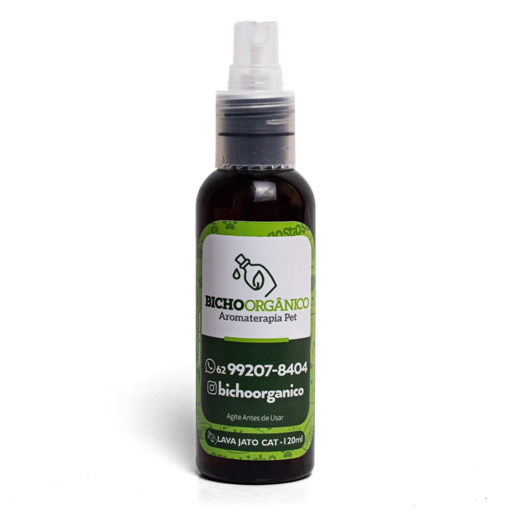 Spray Lava Jato Cat 120ml - Banho a Seco para Gatos