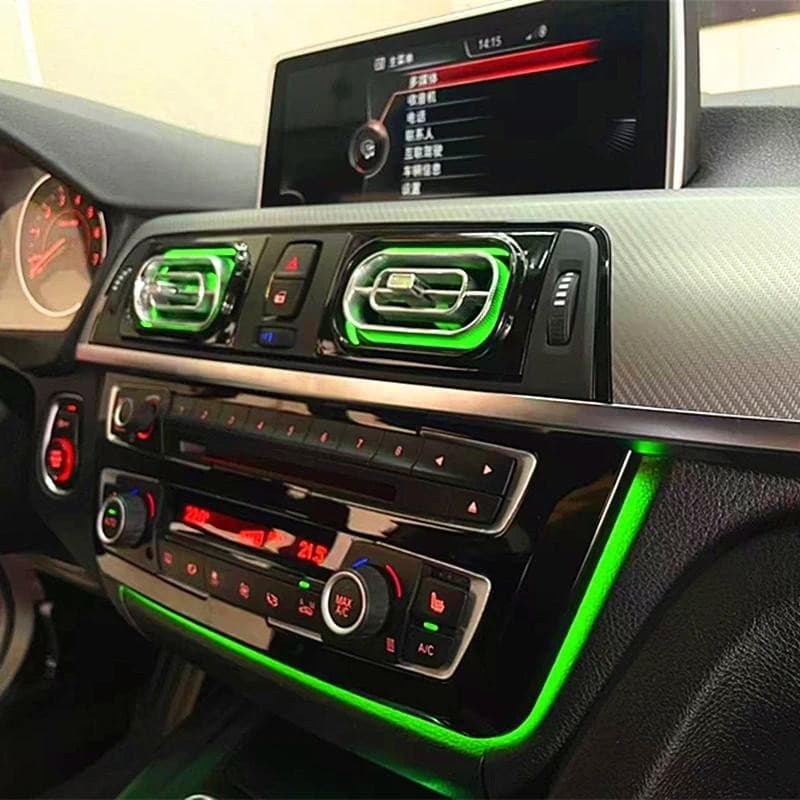 Para BMW 6GT Aberturas De Ar Condicionado G12 6GT G12 Ventilação interior Atmosfera lightauto Peças Decoração Do Carro